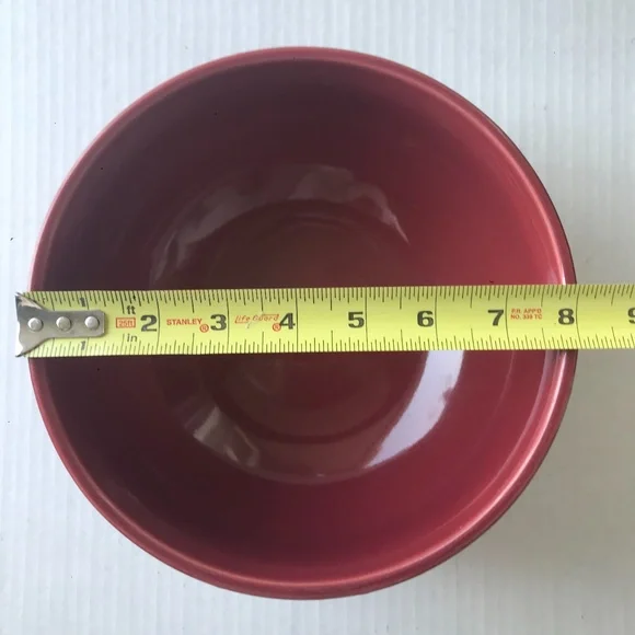 1 Vintage Signature “Sorrento Beaujolais” Mixing Bowl 8” - Picture 6 of 6